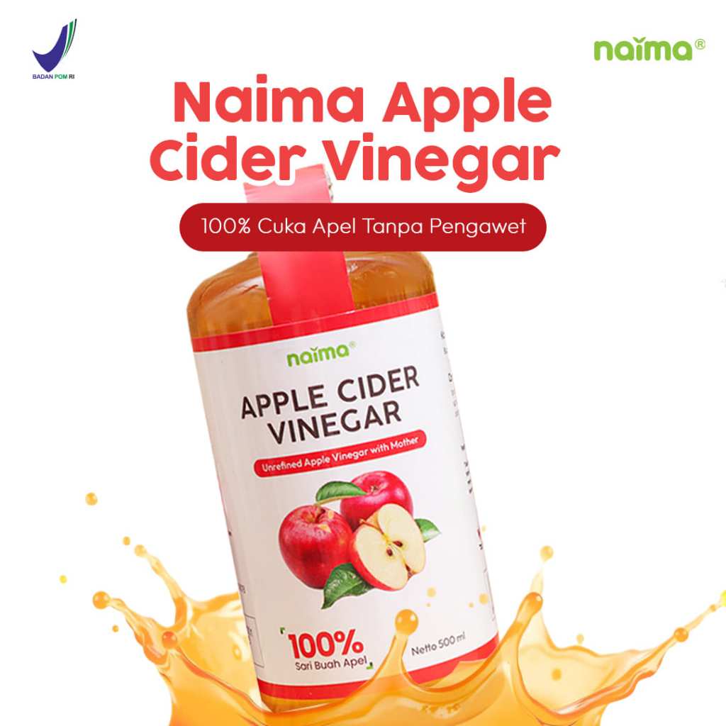 

Naima Apple Cider Vinegar BPOM | Cuka Apel Original | 100% Cuka Apel Tanpa Pengawet - Untuk Mencegah Bakteri dan Meningkatkan Daya Tahan Tubuh