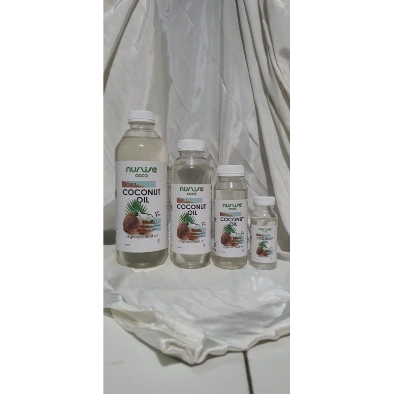 

Nurlife VCO Virgin Coconut Oil Minyak kelapa murni 100 ml
