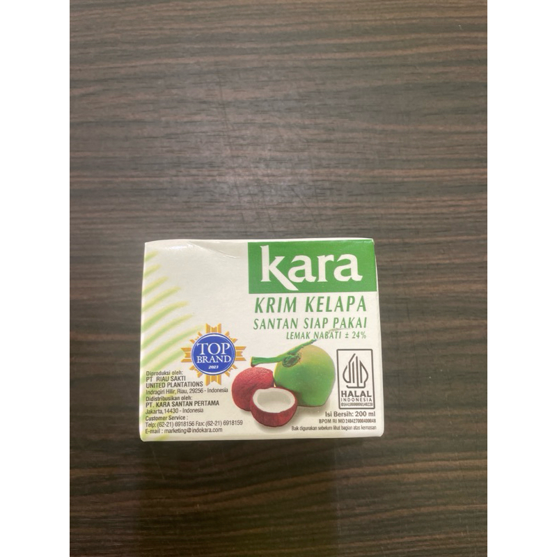 

kara santan | krim kelapa kemasan 200gr