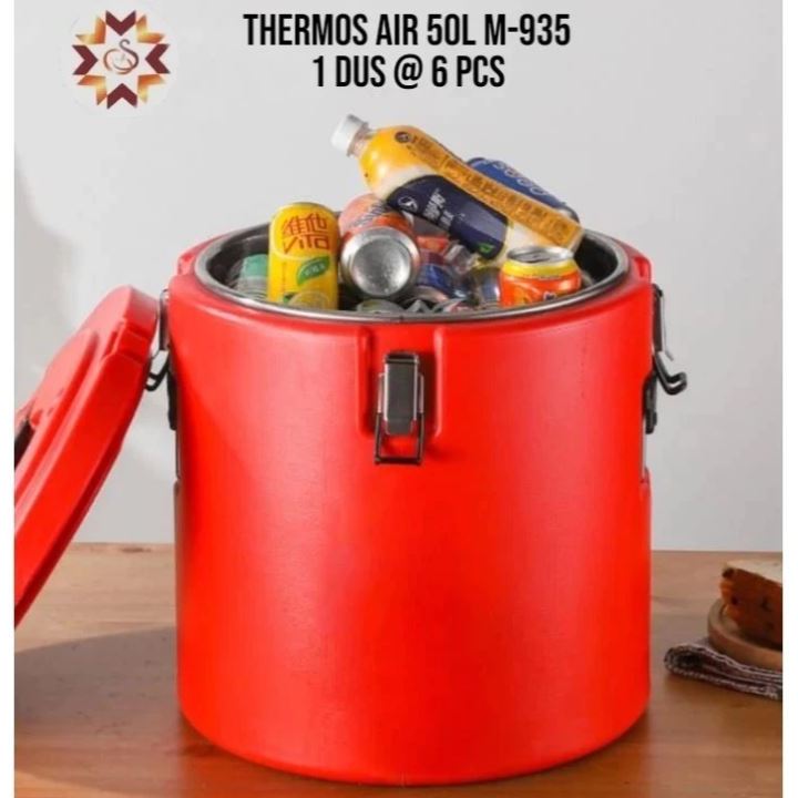 SUPER Water Tank 50 Liter ltr Jumbo Dispenser Thermos Drink Jar Air Teh Kopi Panas