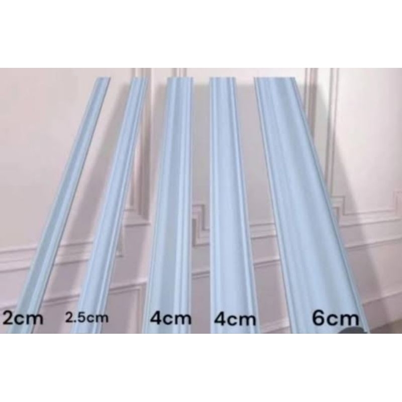 Moulding PVC 3 meter ,Moulding dekorasi rumah,interior rumah molding