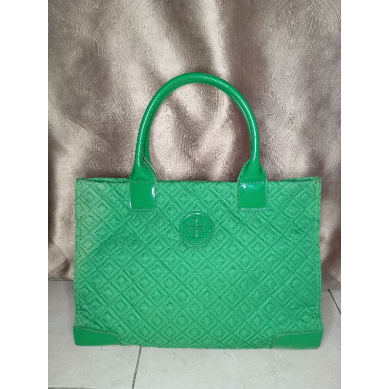 Preloved Original Tory Burch Quilted Tote