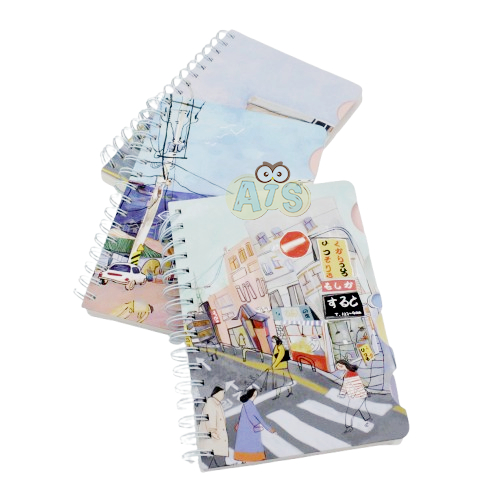 

Buku Tulis A5 Spiral Jingu Japanese Store & The Rest Of My Life 120 Lembar