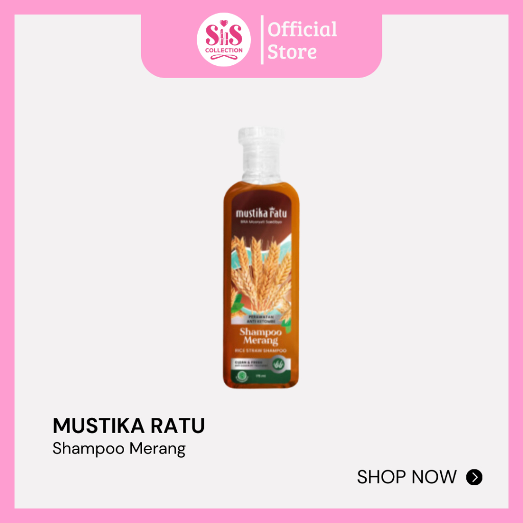 Mustika ratu shampoo merang