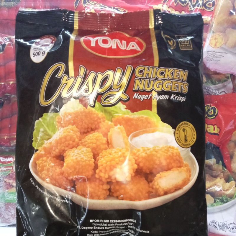 

Yona Chiken nuget crispy 500gr