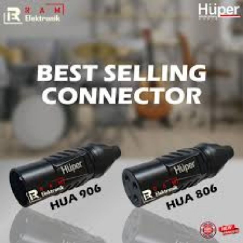 JACK XLR HUPER 1SET