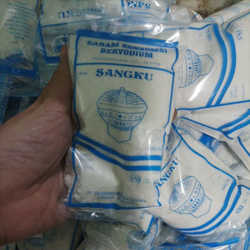 

10 bungkus @100gram garam konsumsi beryodium asli cirebon