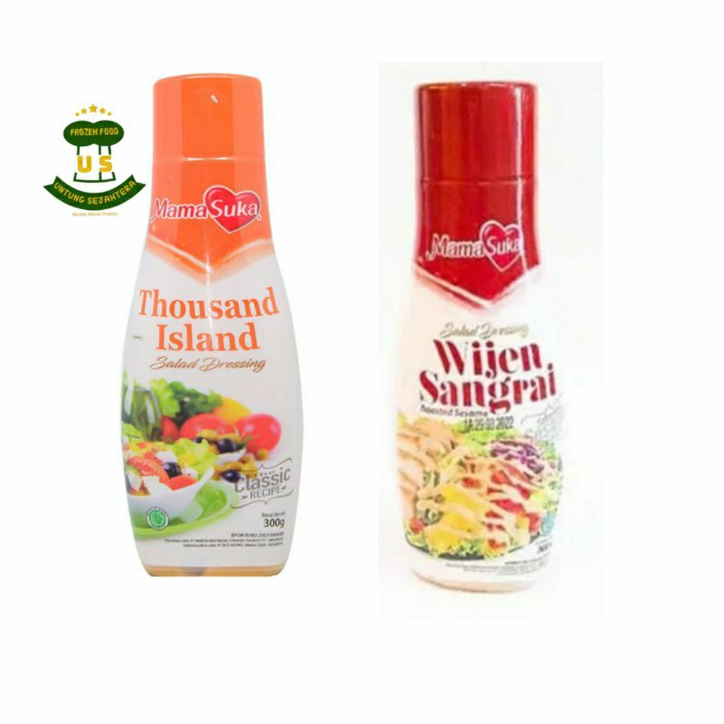 

Mamasuka Wijen Sangrai Salad Dressing Mama suka Wijen Sangrai Salad Dressing 300ml Salad Wijen Korea Salad Dressing Thousand island 300ml