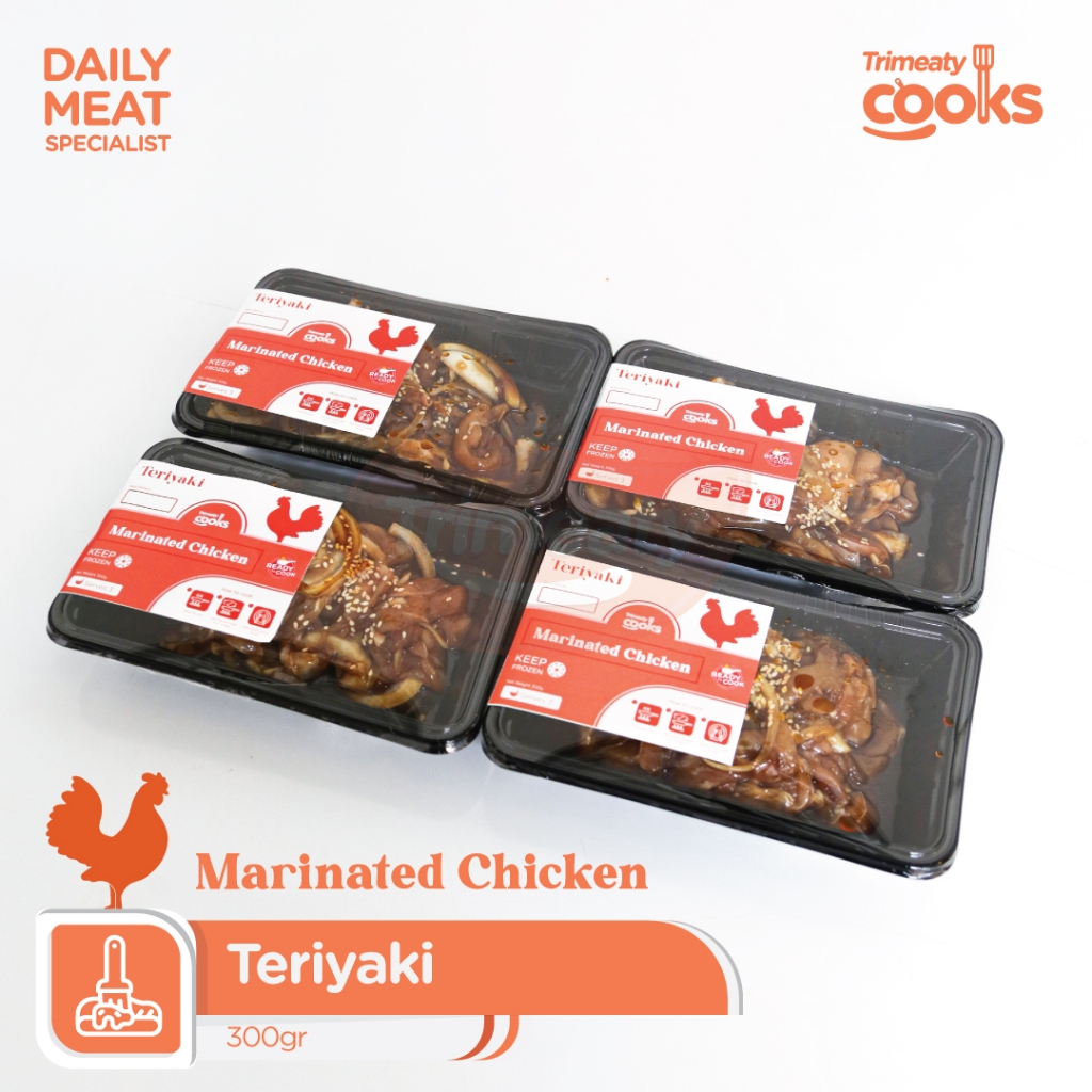 

Teriyaki Marinated Chicken / Slice Ayam Marinasi Teriyaki / Ready to Cook 320gr