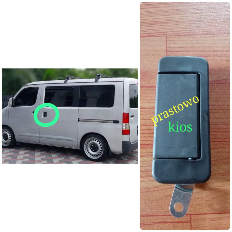 handel bukaan pintu luar sliding granmax luxio