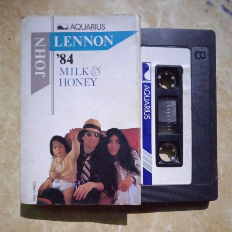 kaset pita john lennon milk & honey