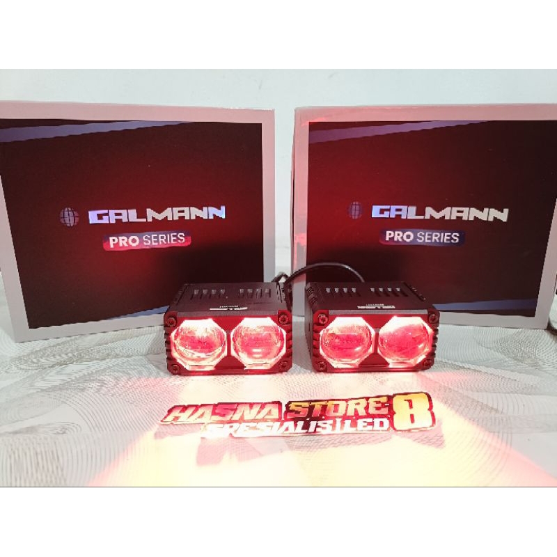 (PROMO)SQL 2 MATA GALMAN | MINI LASER 2 MATA GALMAN BLUE LENS DEVIL MERAH DAN ICE BLUE