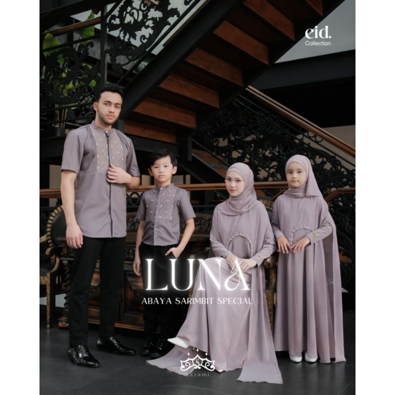 Luna Abaya Sarimbit by Kazami ORIGINAL