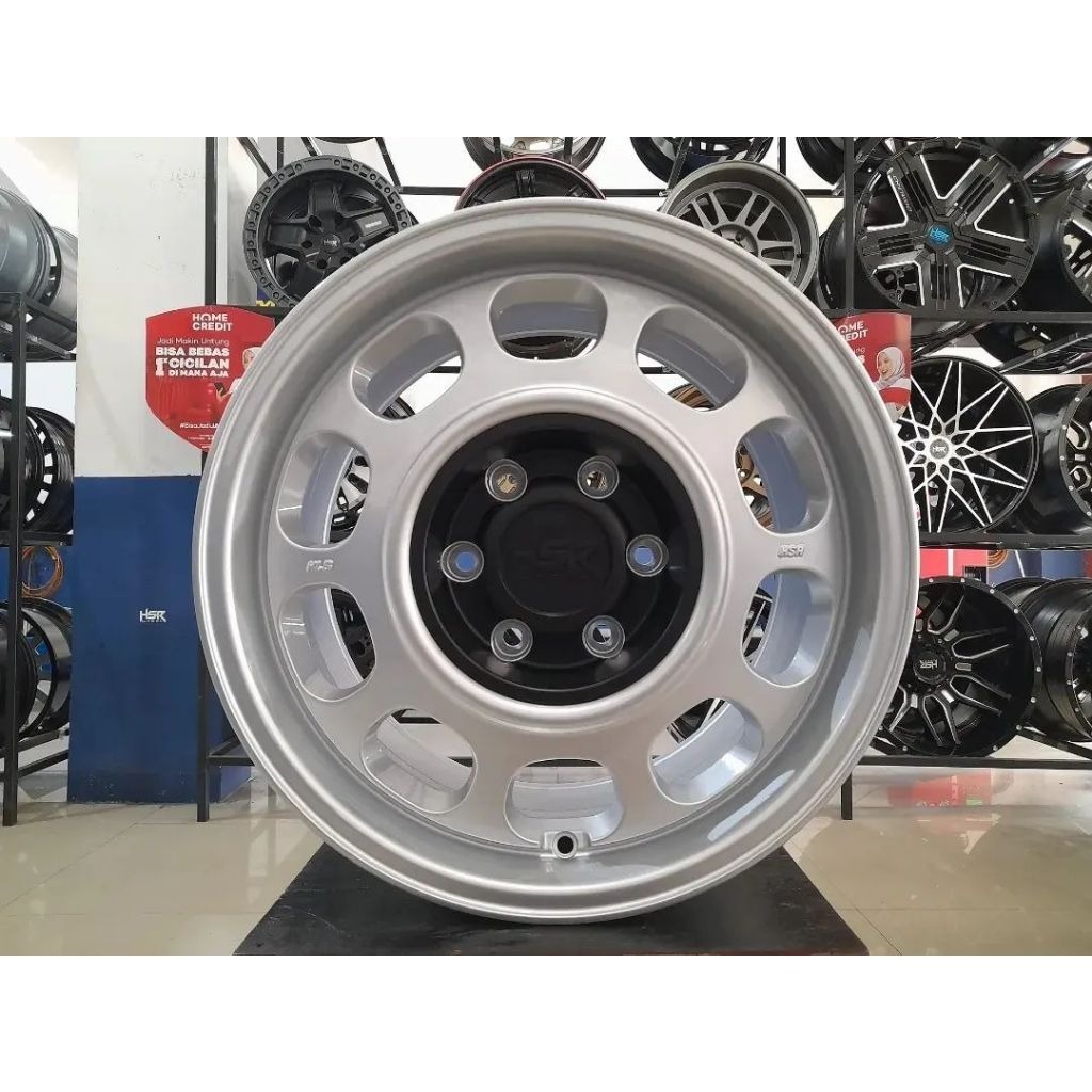 VELG MOBIL RING 18 PAJERO FORTUNER TRITON DLL HSR KLG R18 PCD 6X139,7 RING 18 SILVER