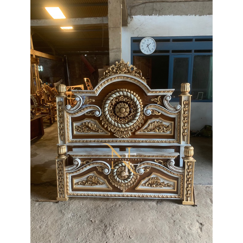 dipan ukiran jati dipan gong kayu jati dipan ukiran jepara kayu jati