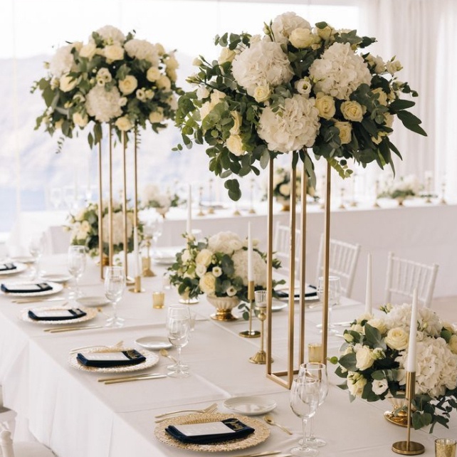 Murah Ekonomis STANDING FLOWER KAYU 14PCS UNTUK BUKET BUNGA DEKORASI LAMARAN RUSTIC STAND KAYU WEDDI