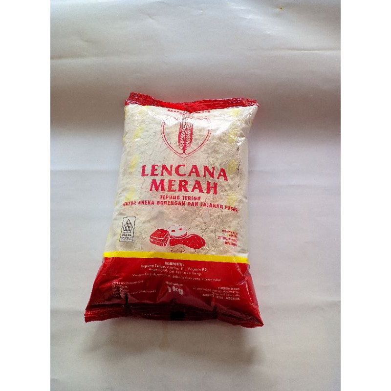 

TEPUNG TERIGU LENCANA MERAH 1kg