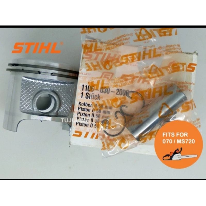 Piston Kit Assy Mesin Senso STIHL MS-070 Original Madein Germany