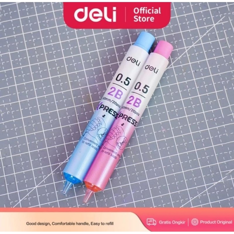 

VyeShopp | Deli Isi Mekanik Pensil / Mechanical Pencil 0.5 CU15-MT