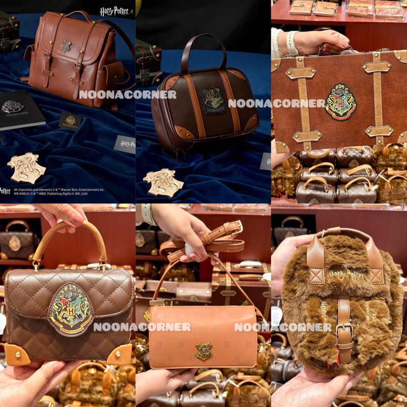 Miniso x Harry Potter ‼️ Crossbody Bag / Backpack / Koper / Slingbag / Hand Bag Hogwarts Vintage Lea