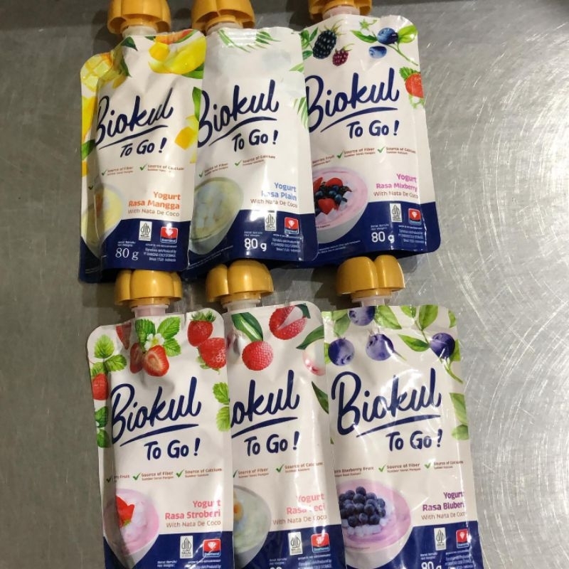 

Biokul yogurt To Go 80gr with Nata de Coco