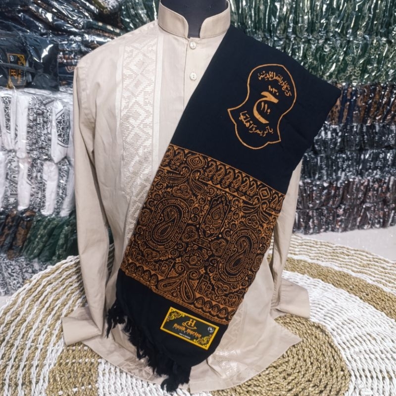 Baru Sorban Rida Arida Solo Motif trompa Logo Majlis Rasulullah SORBAN HABIB UMAR HADRA MAUT SORBAN 