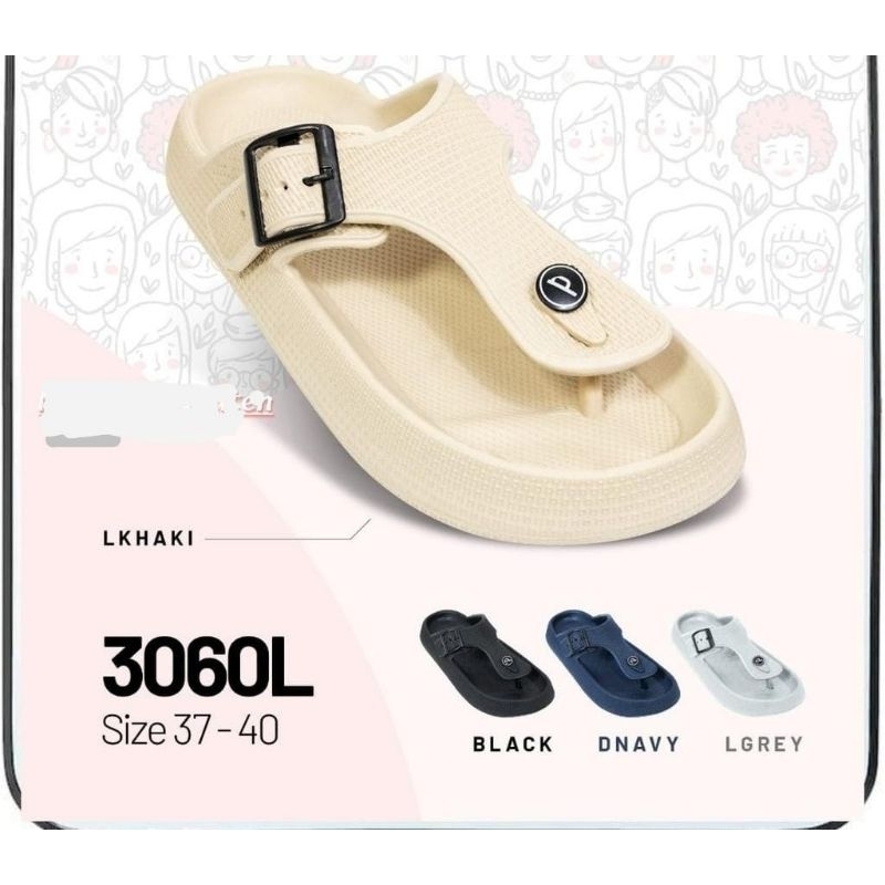 Sandal jepit porto wanita 3060L
