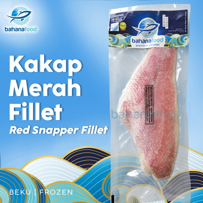 

Red Snapper Fillet Frozen - Kakap Merah Fillet Beku (Vacuum Pack)