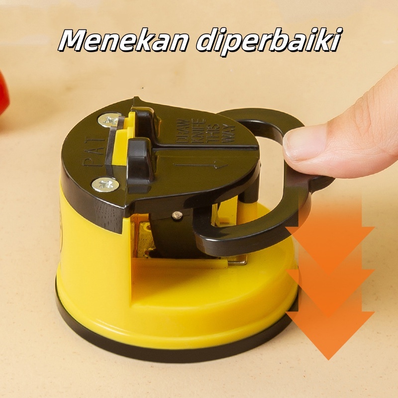 Knife Sharpener Alat Pengasah Pisau & Gunting Alat Asah Pisau Asah Pisau Stainless Asah Pisau Dapur