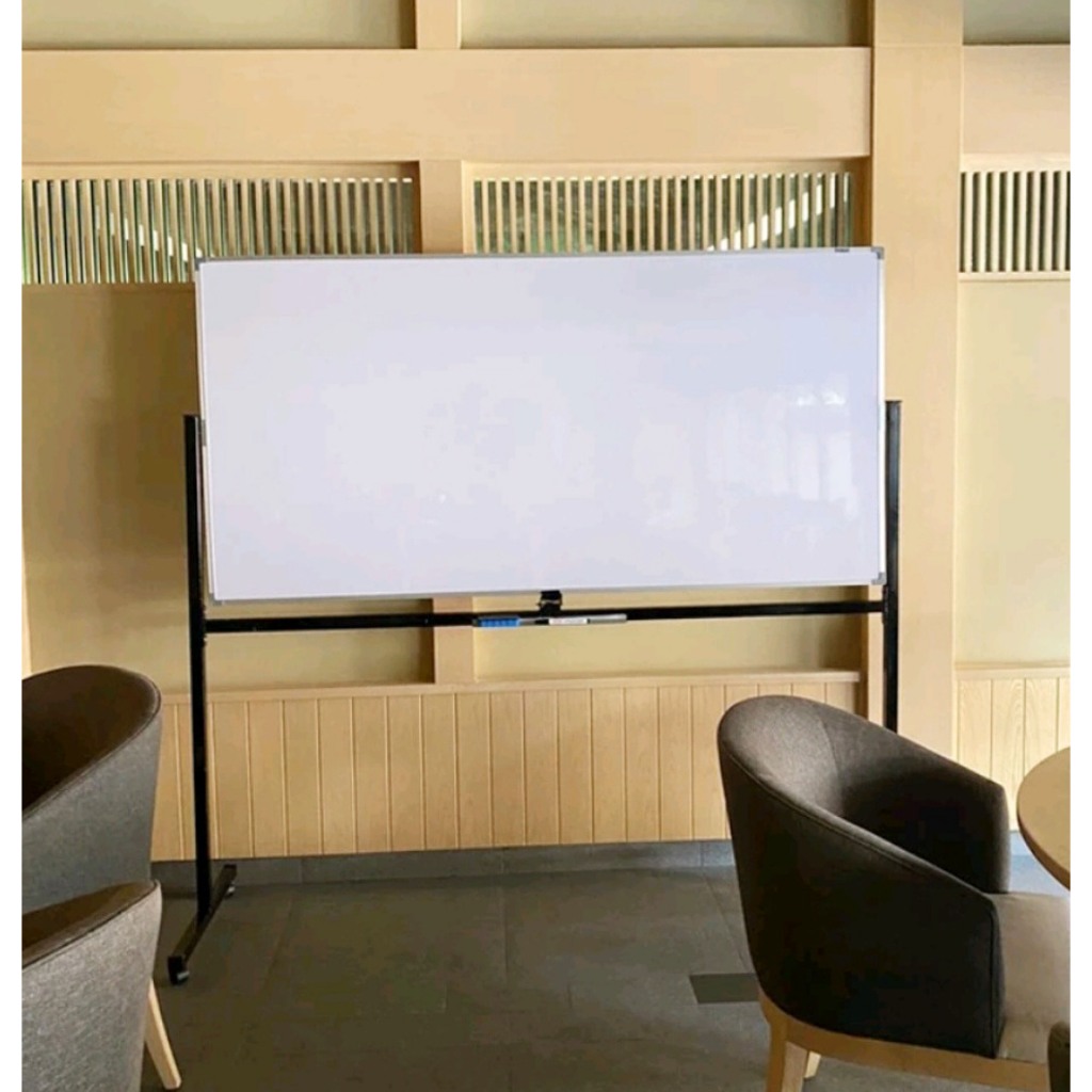 

Papan Tulis / Whiteboard Magnet / Papan Tulis Standing 90 x 180