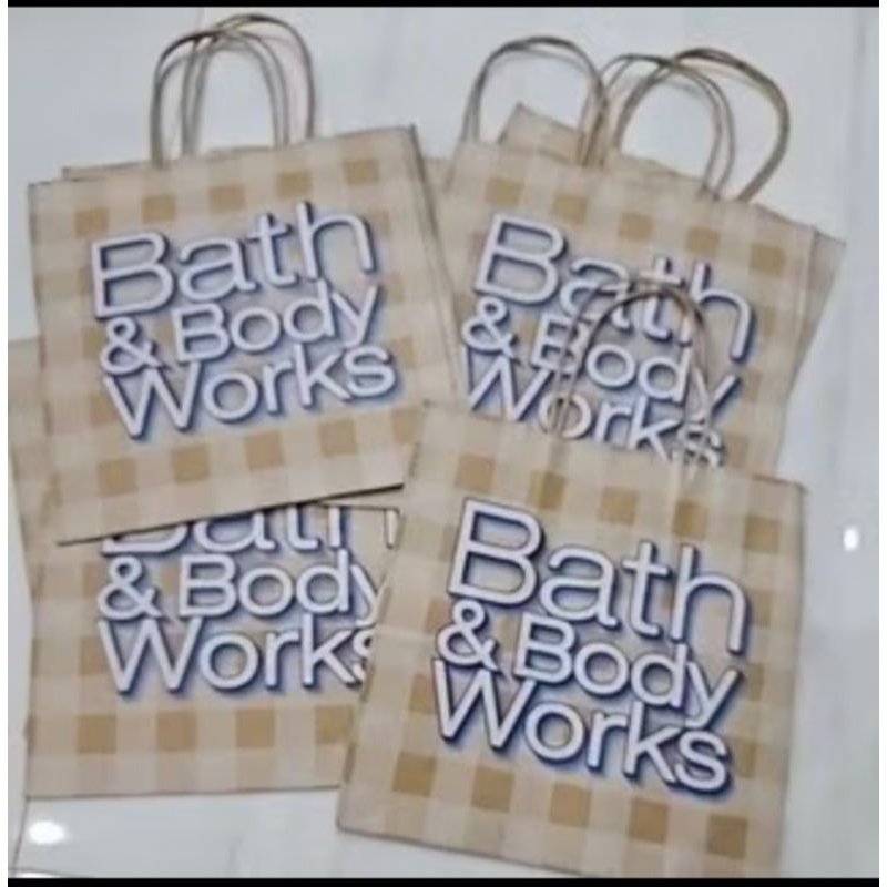 

Paper Bag Bath & Body Works Coklat