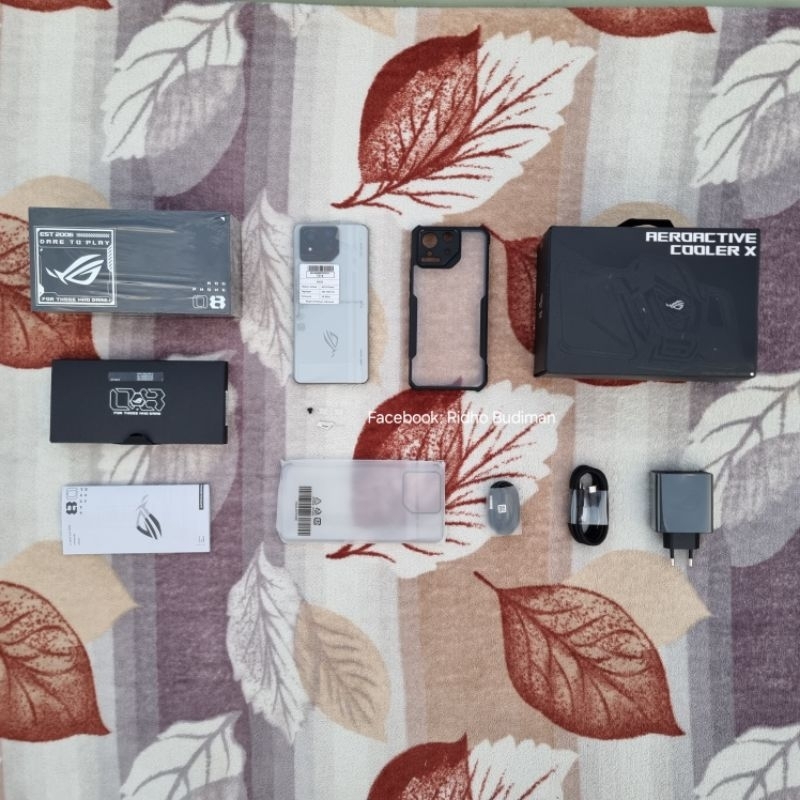 Asus ROG Phone 8 + Aeroactive Cooler X | Resmi | Bonus Melimpah