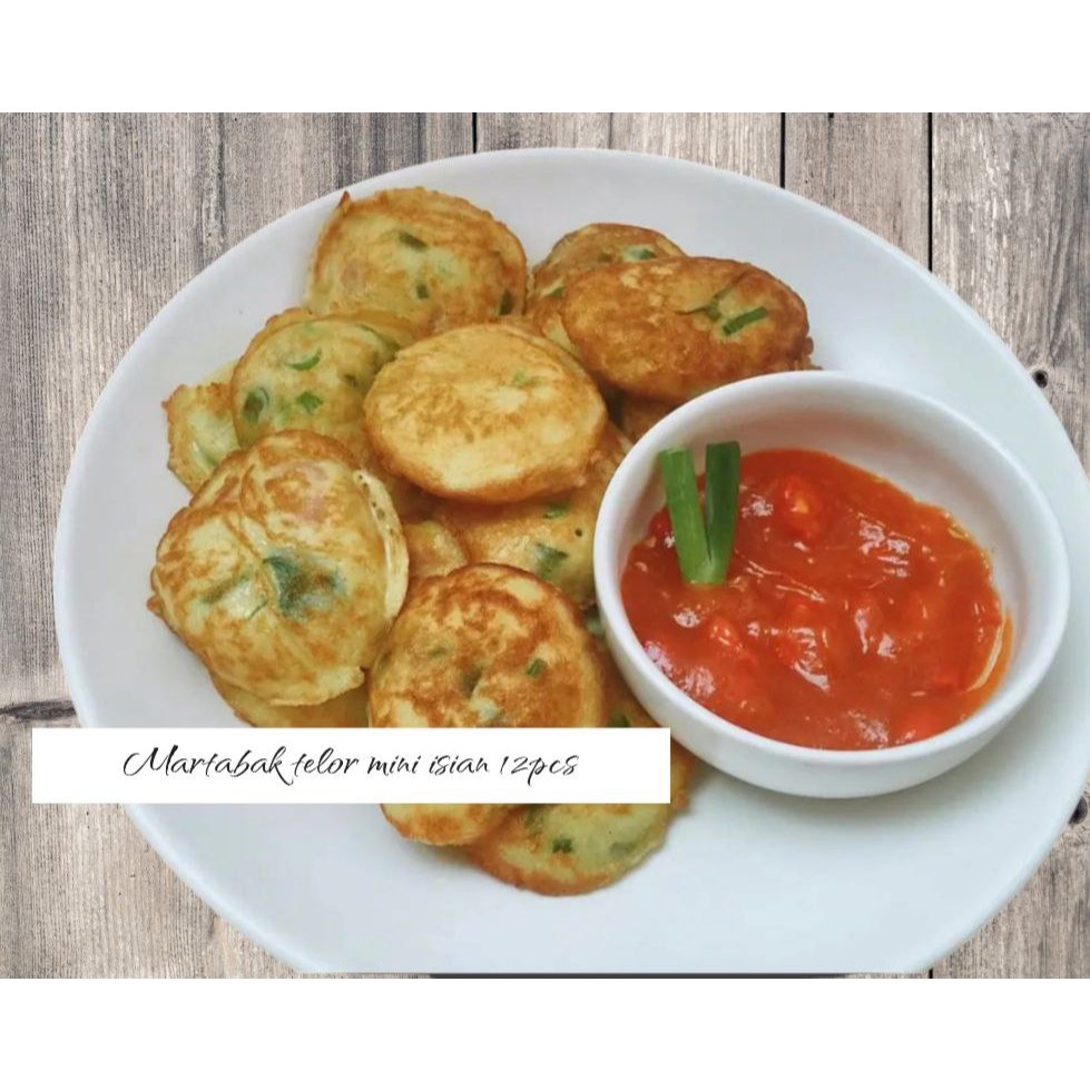 

REVA - MARTABAK TELOR MINI ISI 12PCS