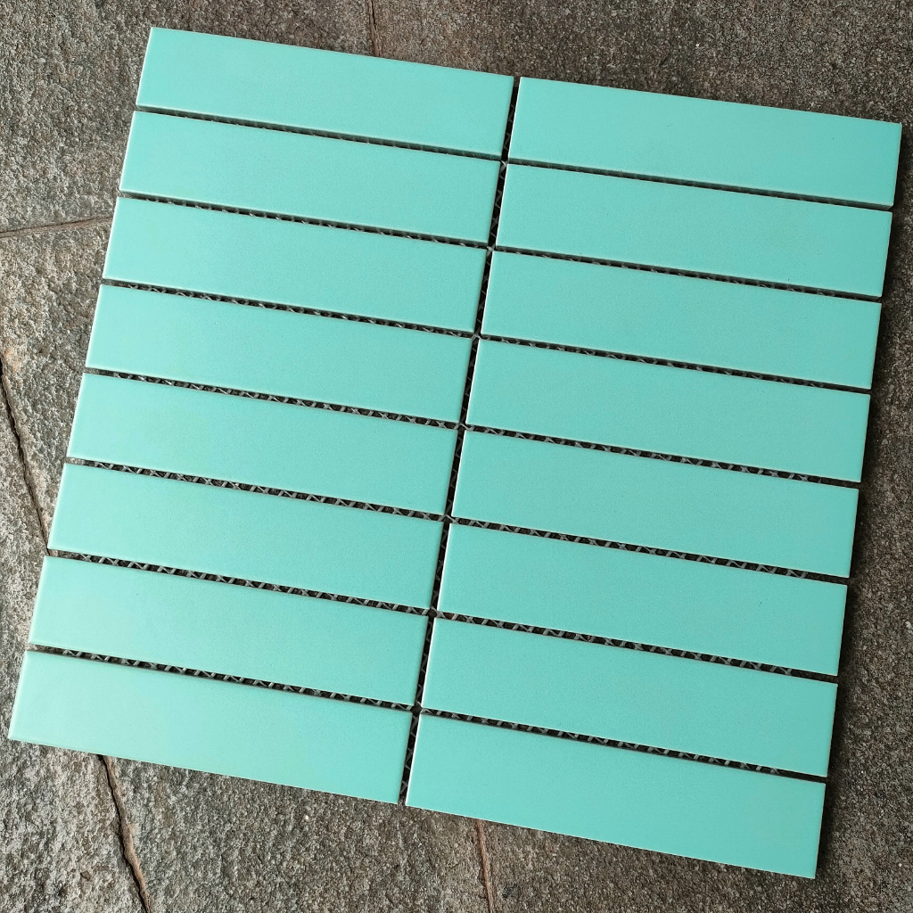 Keramik Mozaik Dinding Interior Rumah Dapur Wall Decorration Eleganza Mosaik Mosaic  Type Long Strip