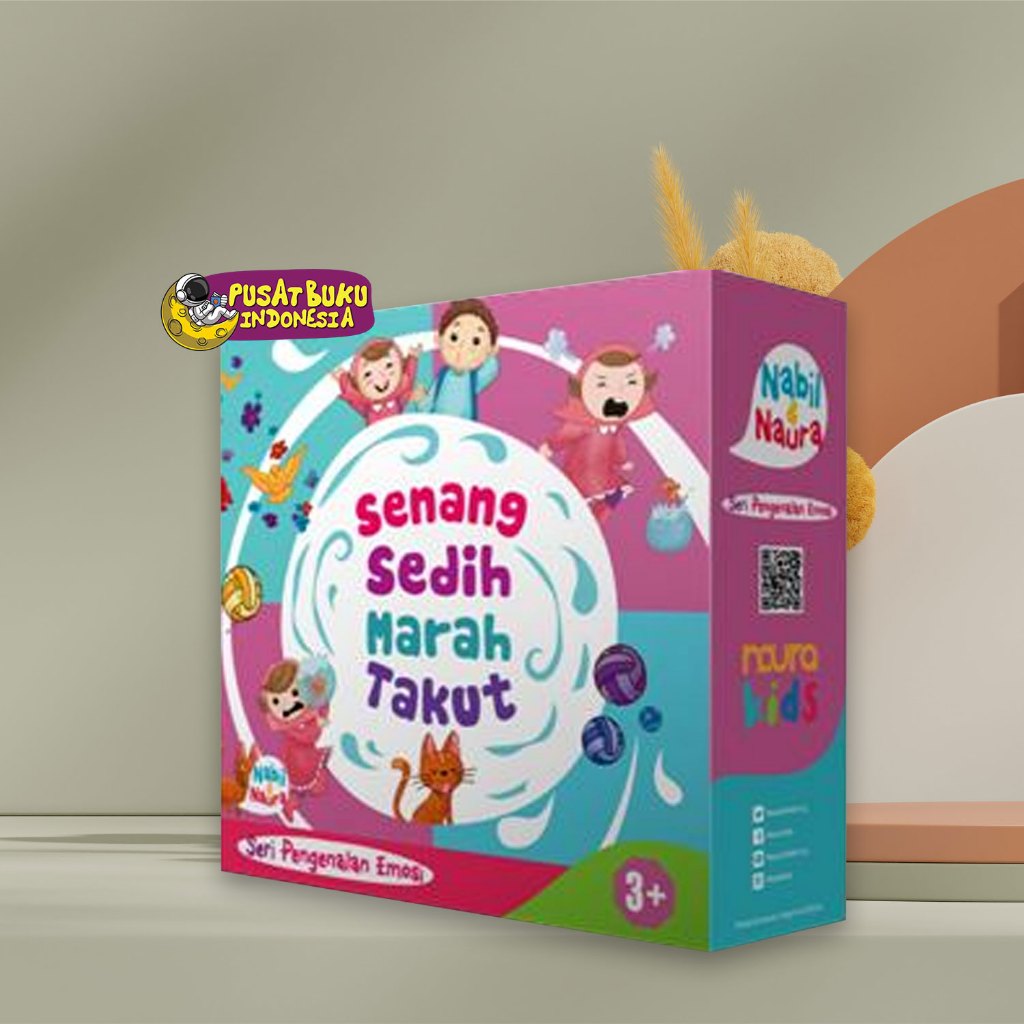 Buku Dongeng Cerita Anak Paket Nabil & Naura-Seri Pengenalan Emosi Anak Tk Paud
