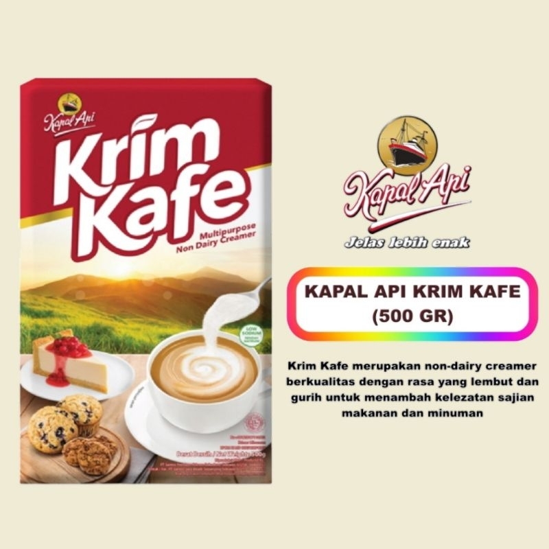 

Kapal Api Krim Kafe 500GR