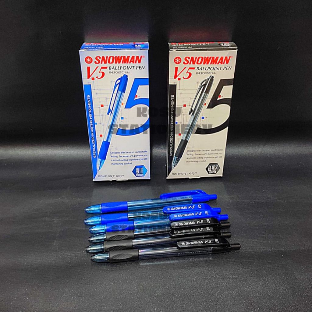 

BOLPEN / BALLPOINT / PULPEN / POLPEN SNOWMAN V5