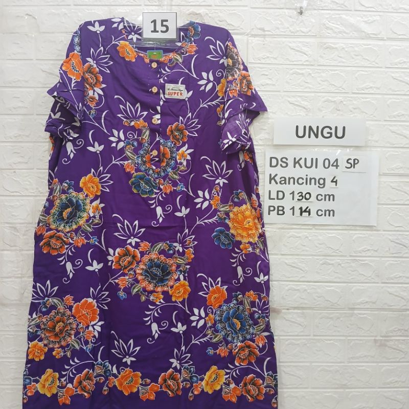 DS KUI sp Daster kencana ungu asli 04 08 09 sp jumbo label hijau