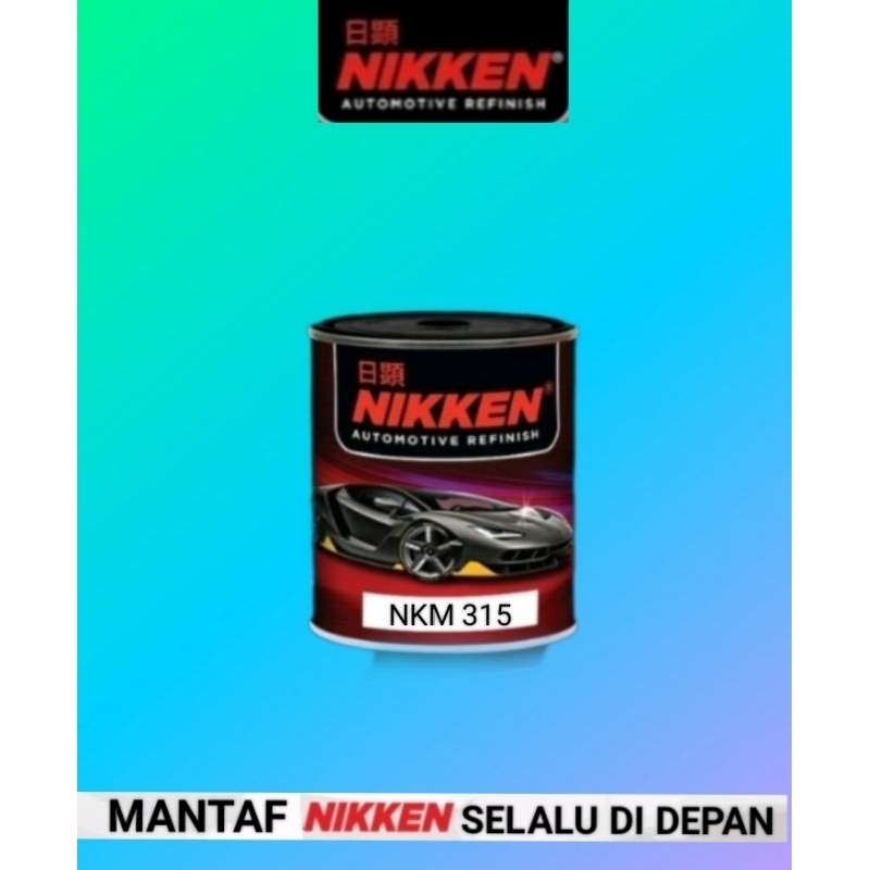 CAT NIKKEN NKS 315 SILVER NETTO:1KG CAT DUCO MOBIL+MOTOR NC METALIC