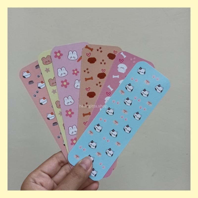 

PEMBATAS BUKU CUTE ANIMAL Vol.1/BOOKMARKS/PEMBATAS BUKU ESTETIK