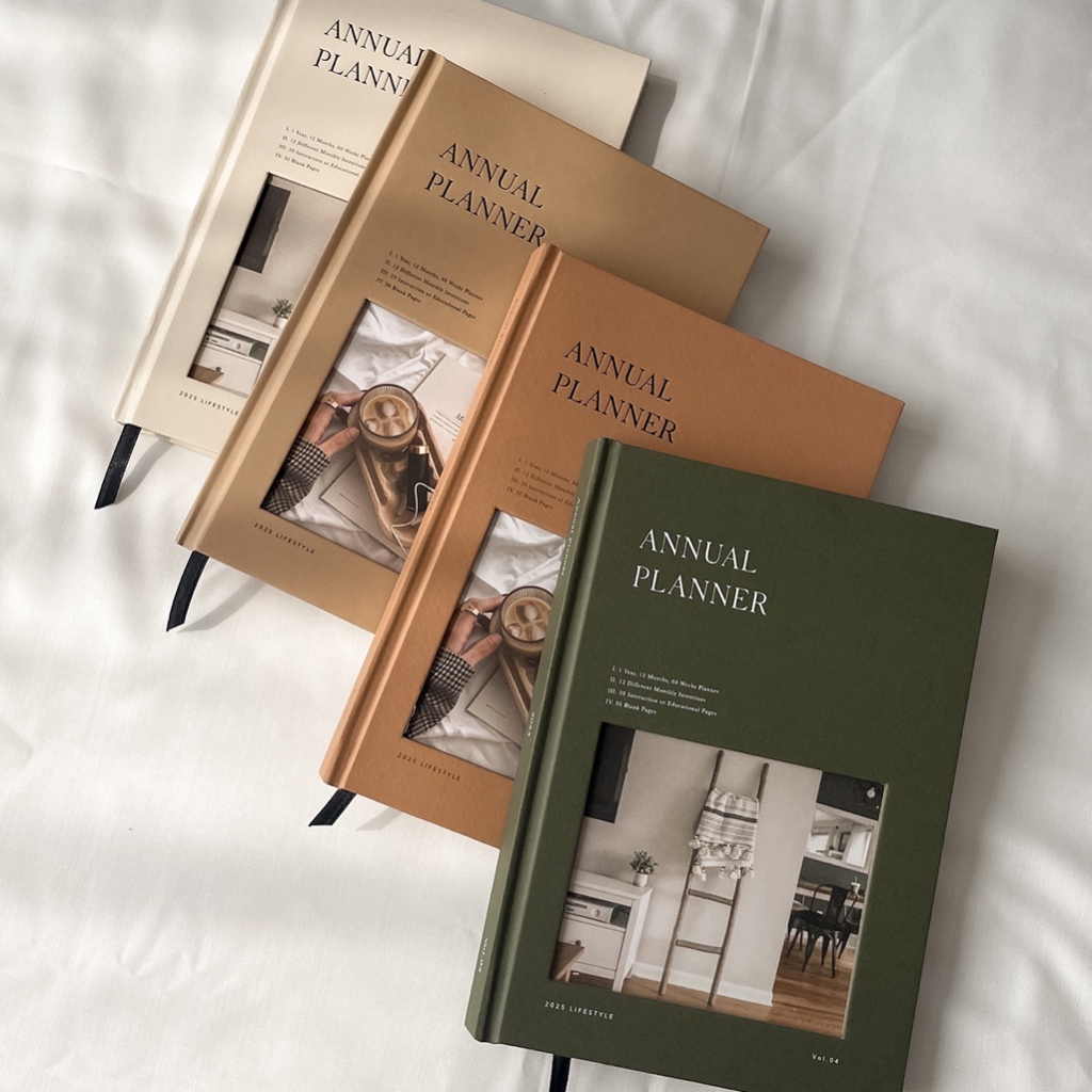 

Annual Planner 2025 / Buku Agenda Planner / Buku Planner 2025 / Agenda notebook 2025