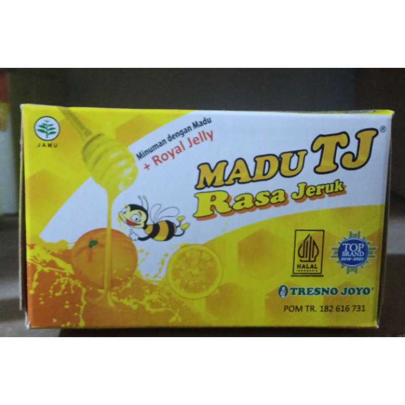 

Madu TJ kotak sachet/ box 12 sachet