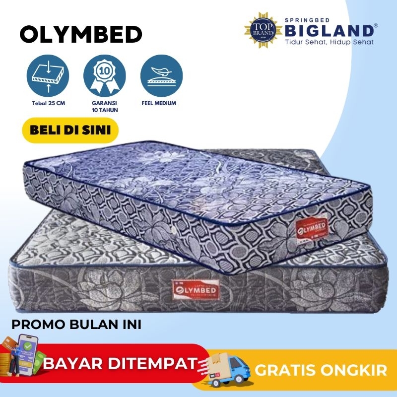 GRATIS ONGKIR Springbed Bigland olymbed Semarang