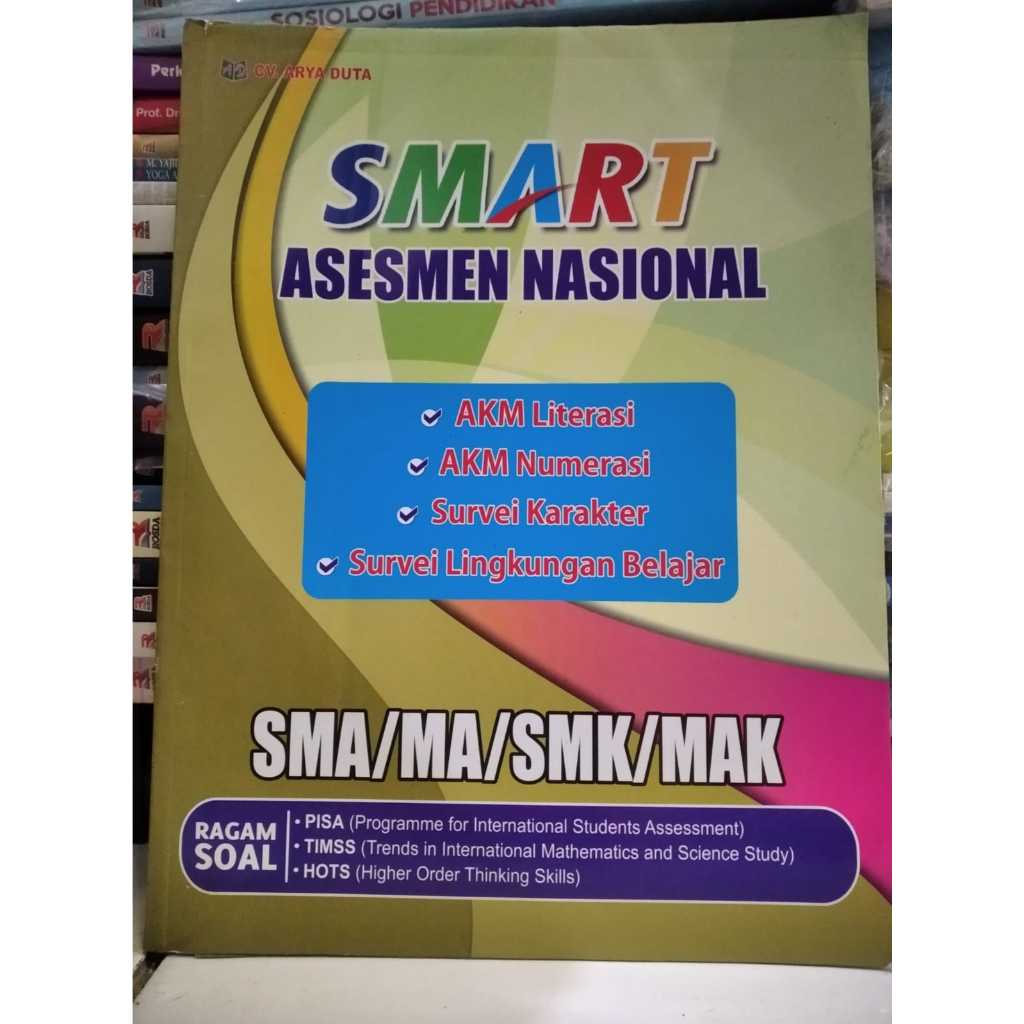 BEST SELLER ORIGINAL SMART ASESMEN NASIONAL SMA - TIM PENULIS ARYA DUTA - CV. ARYA DUTA