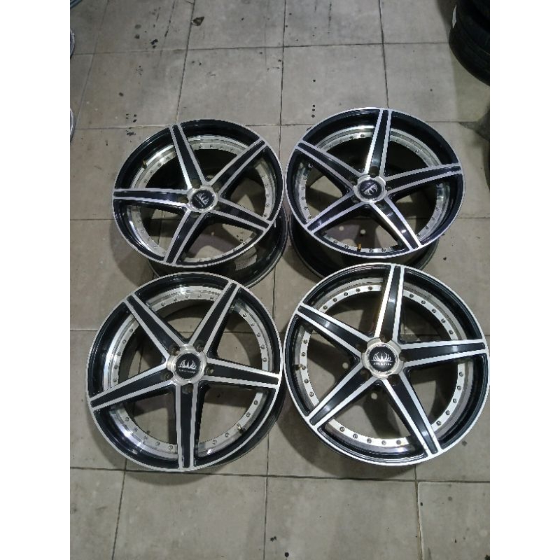 velg mobil recing second ring 18x8/9 h5x114,3