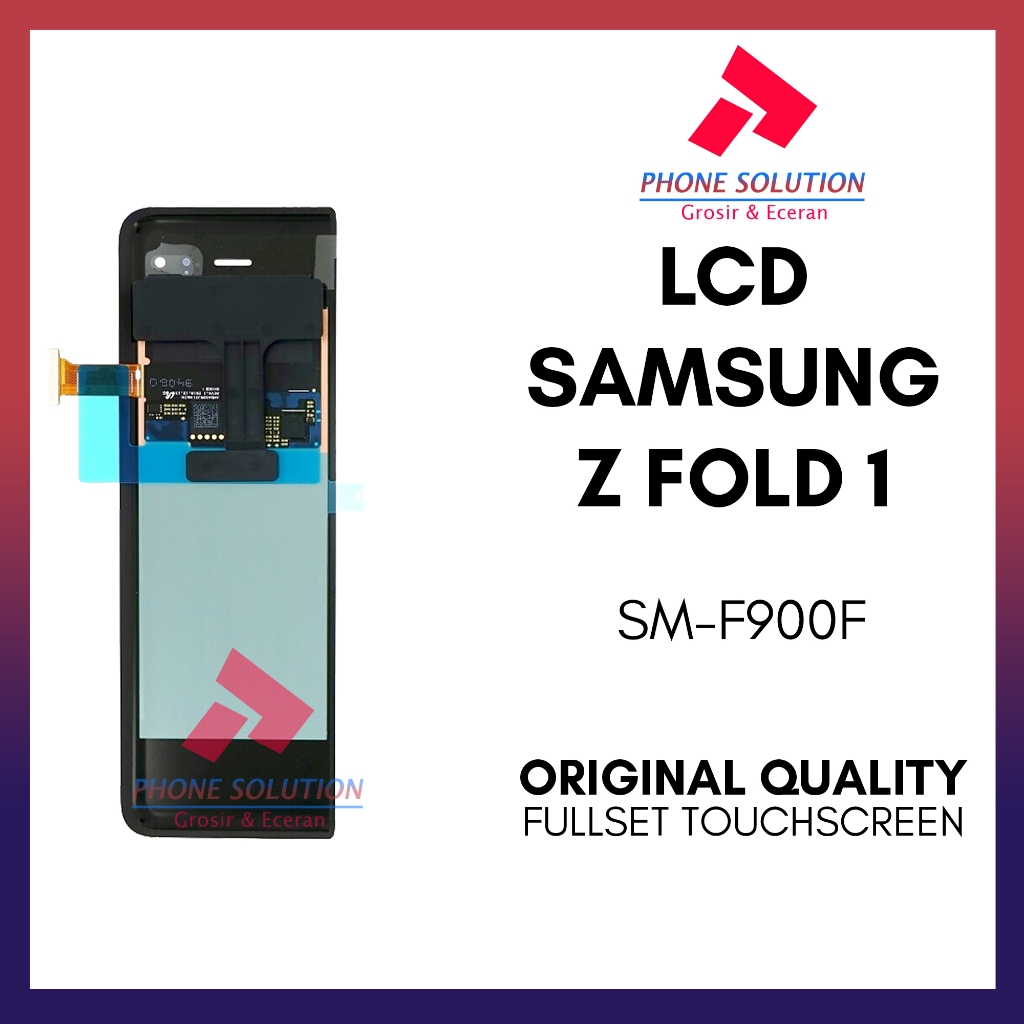 Grosir LCD Samsung Z Fold 1 SM-F900F Full TouchScreen  // Supplier LCD Samsung - Garansi 1 Bulan