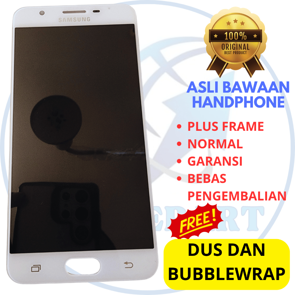 lcd samsung j7 prime original copotan - ori cabutan bawaan