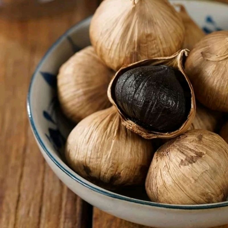 

BLACK GARLIC TUNGGAL 250GRAM - BAWANG HITAM LANANG BLACKGARLIC UK JUMBO FREE AMH JAHE MERAH