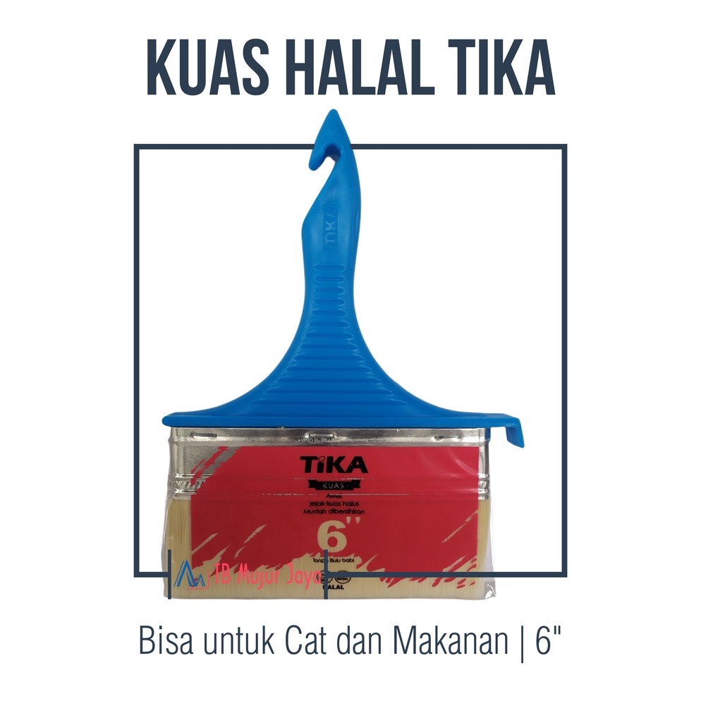 

KODE A85Y Kuas Cat Halal Tika 6 inch 152 cm