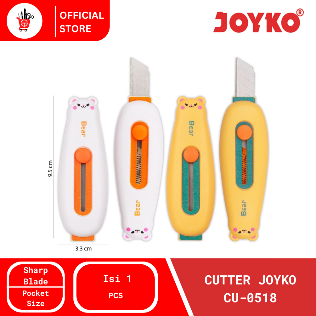 

Pemotong | Cutter Joyko Mini CU-0518 (1 PCS)
